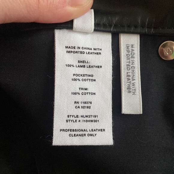 Hermit Lang lamb leather skirt - Picture 9 of 9